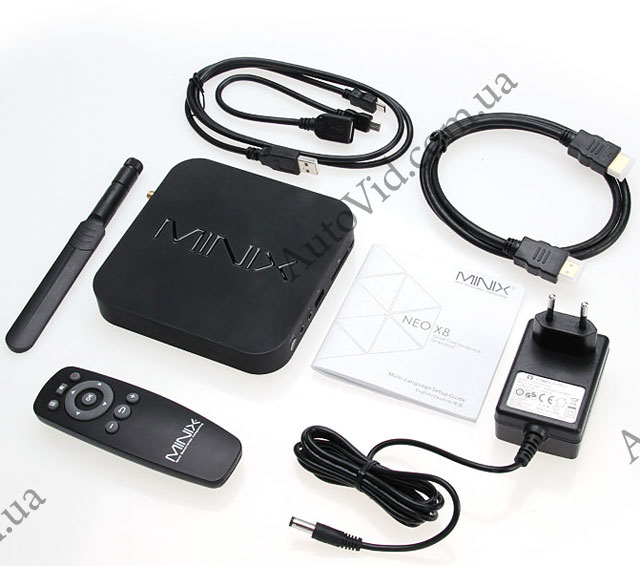 Комплектация Minix NEO X8