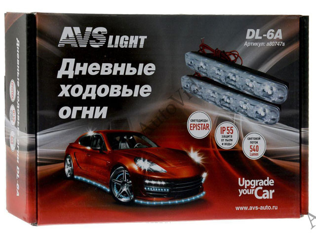Дневные ходовые огни AVS DL-6A отзывы
