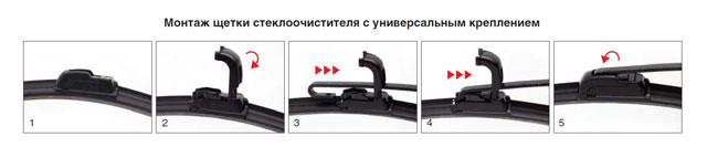 Купить щетки стеклоочистителя AVS basic Line (бескаркасные дворники)