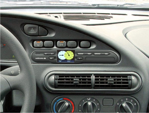 Бортовой компьютер Multitronics CL-570 для ВАЗ / Chevrolet Niva