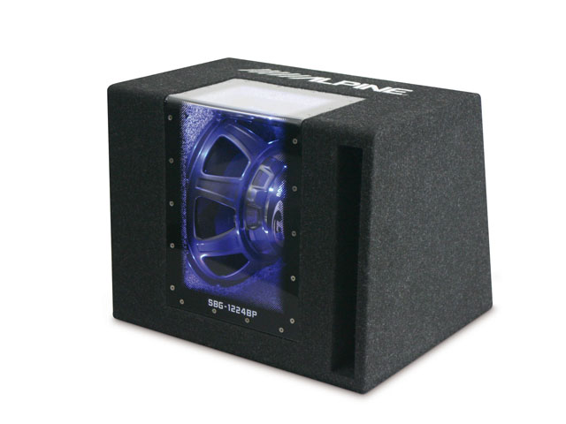 Корпусный сабвуфер Alpine SBG-1224BP - характеристики, отзывы, обзор