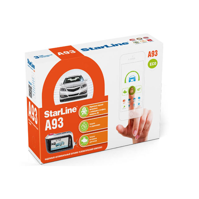Автосигнализация StarLine A93 eco