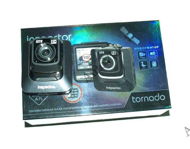 Обзор регистратора с GPS Inspector Tornado