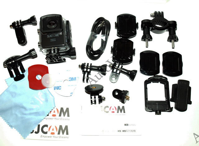 Комплектация экшн-камера SJCAM M20
