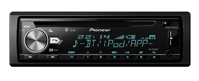 Купить процессорную автомагнитолу Pioneer DEH-X5900BT в Крыму с доставкой