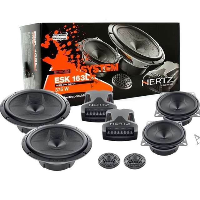 Обзор трех компонентной акустики Hertz ESK 163L.5, цена и отзывы