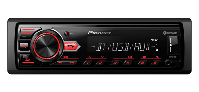 Купить автомагнитолу Pioneer MVH-29BT в Крыму