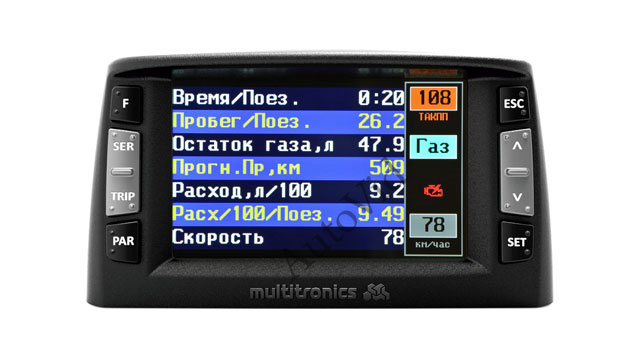 Обзор маршрутного компьютера Multitronics C-900