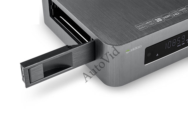 Android смарт ТВ приставка Zidoo X10 с HDD Sata