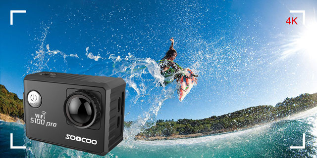 SOOCOO S100 Pro 4К видеокамера с WiFi