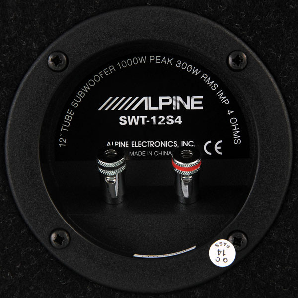 Установка и отзывы о сабвуфере Alpine SWT-12S4