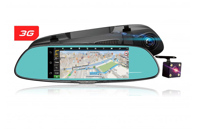 Android видеорегистратор и GPS навигатор Dixon M9