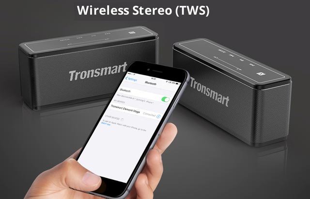 Стерео Bluetooth колонка Tronsmart Element Mega