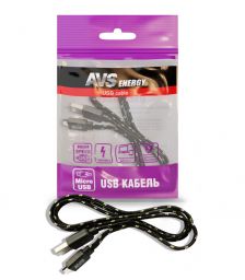 Кабель AVS micro USB (1м) MR-321