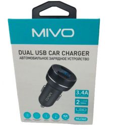 Автомобильное зарядное устройство Mivo MU340