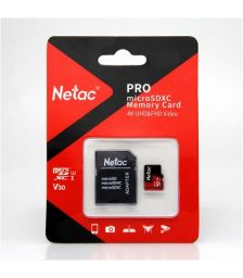 Карта памяти 32GB Netac P500 Extreme Pro (microSDHC, с адаптером)