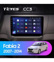 Магнитола Teyes CC3 10.2" 3+32G Skoda Fabia (2007-2014)