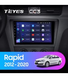Магнитола Teyes CC3 9" 3+32G Skoda Rapid (2013-2020)