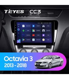 Магнитола Teyes CC3 10.2" 3+32G Skoda Octavia 3 (2013-2018)