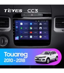 Магнитола Teyes CC3 9" 3+32G Volkswagen Touareg FL NF (2010-2018)