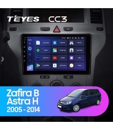 Магнитола Teyes CC3 9" 3+32G Opel Astra H Antara Corsa Zafira B (2005-2015)