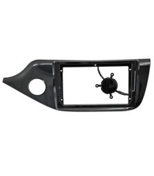 Переходная рамка 9" KIA Ceed 2012-2017 (Черный глянец)