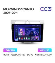 Штатная магнитола Teyes CC3 9" 3+32G KIA Picanto 2007-2011