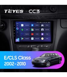 Магнитола Teyes CC3 9" 3+32G Mercedes Benz E-Class W211 S211 CLS-Class C219 (2002-2010)
