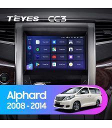 Штатная магнитола Teyes CC3 9" 3+32G дляToyota Alphard 2008-2014
