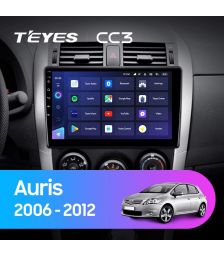 Штатная магнитола Teyes CC3 9" 3+32G для Toyota Auris 2006-2012