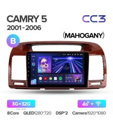 Штатная магнитола Teyes CC3 10" 3+32G для Toyota Camry 2001-2006