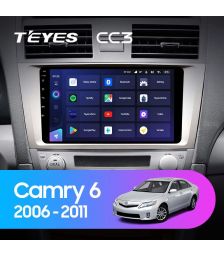 Штатная магнитола Teyes CC3 9" 3+32G для Toyota Camry 2006-2011