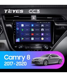 Штатная магнитола Teyes CC3 10" 3+32G для Toyota Camry 2017-2020