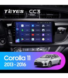 Штатная магнитола Teyes CC3 9" 3+32G для Toyota Corolla 2013-2016