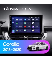 Штатная магнитола Teyes CC3 10" 3+32G для Toyota Corolla 2018-2020
