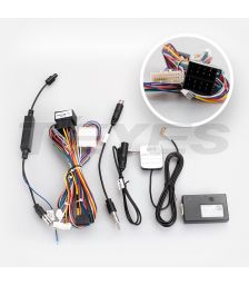 Переходная рамка 9" + CANBUS провода для Renault Megane 2 2002-2009