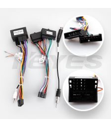 Переходная рамка 9" + провода для Ford Mondeo 3 2000-2007