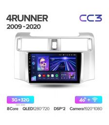 Штатная магнитола Teyes CC3 9" 3+32G для Toyota 4Runner 2009-2020