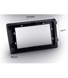 Переходная рамка для магнитолы 10" в VOLKSWAGEN, SKODA, SEAT