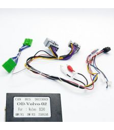 Переходная рамка 9" + CANBUS провода для Volvo XC90 2002-2014