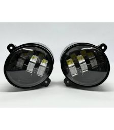 Противотуманные LED фары на Lada Granta 50W