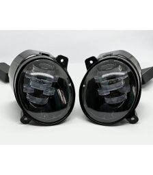 Противотуманные LED фары на Lada Granta 70W
