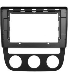 Переходная рамка 10" + CANBUS провода для Volkswagen Jetta 5 2005-2010 климат