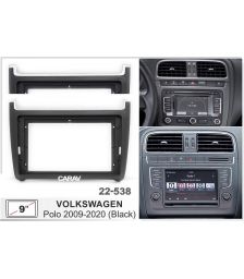 Переходная рамка 9.0" Volkswagen Polo 2009-2020 (Фольцваген поло)