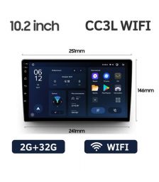 Магнитола Teyes 10.2'' CC3L WIFI 2+32Gb