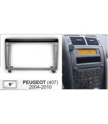 Переходная рамка 9" для PEUGEOT (407) 2004-2010