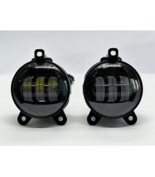 Противотуманные LED фары на Lada Priora 1 30W