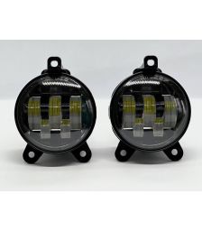 Противотуманные LED фары на Lada Priora 1 50W (Лада Приора)