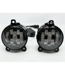Противотуманные LED фары на Lada Priora 1 70W (Лада Приора)
