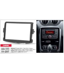 Переходная рамка для 2din магнитолы под Renault